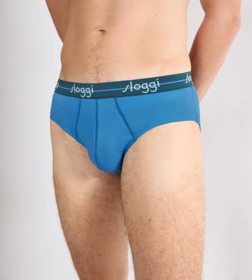 Majtki męskie sloggi men Start Midi slipy 2 szt MultiColor