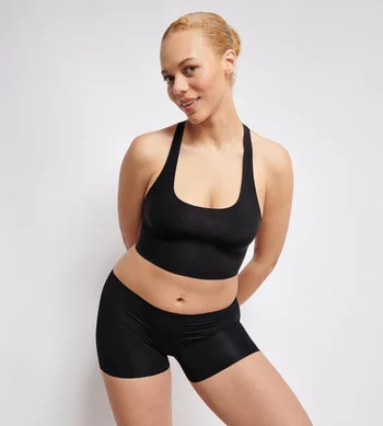 Biustonosz sloggi ZERO Feel Racer Top bez fiszbiny bezszwowy