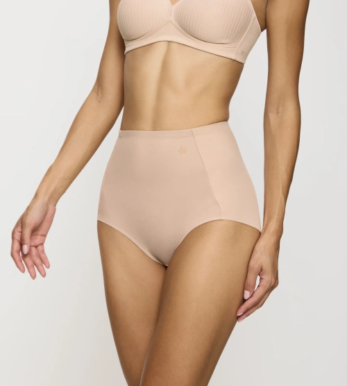 Majtki damskie Triumph beżowe Becca High Panty figi modelujące
