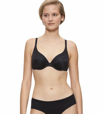 Biustonosz Triumph czarny Body Make-up Soft Touch WHP usztywniany z fiszbinami