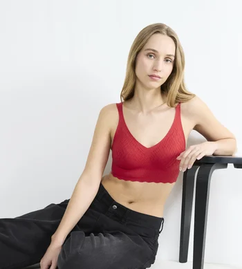 Biustonosz sloggi ZERO Feel Bliss Festive Braletka