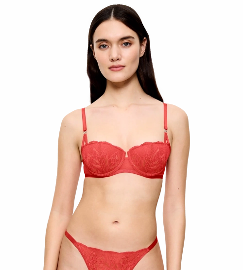 Biustonosz Triumph Crazy Stupid Love WHP usztywniany z fiszbinami koronkowy