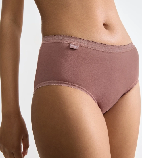 Majtki damskie sloggi Basic+ figi Midi 3 szt bawełniane