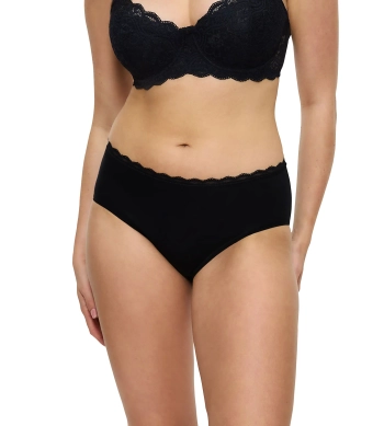 Majtki damskie Triumph Feel Of Cotton figi Midi bezszwowe