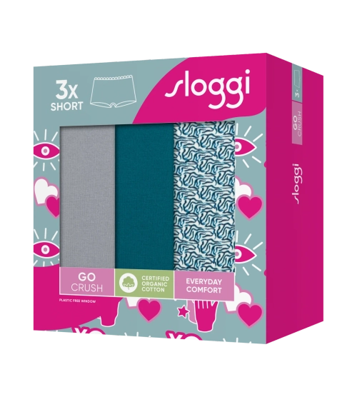 Majtki Damskie Sloggi GO Crush Short C3P