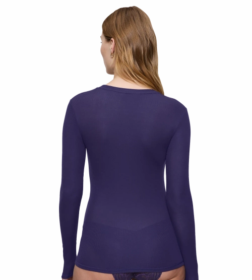 Koszulka Triumph Beauty Layers TOP LSL Crew Nec