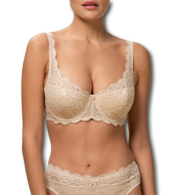 Biustonosz Triumph cielisty Amourette 300 WHP usztywniany z fiszbinami